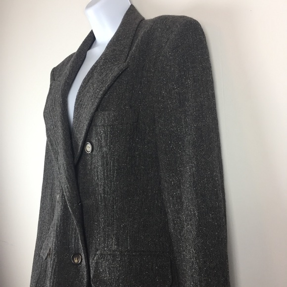 Ivan Grundahl Copenhagen Wool Silk Blazer Womens S - Picture 2 of 8